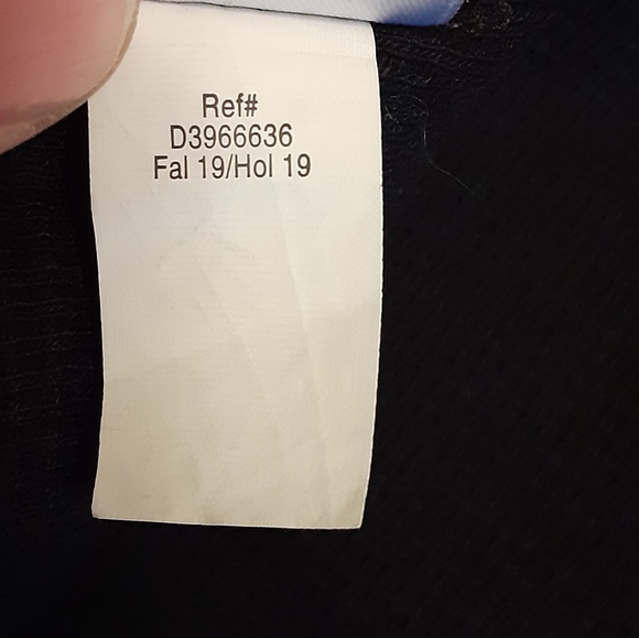 EDDIE BAUER THERMAL WAFFLE KNIT HENLEY in BLACK, MENS SIZE 2XL. - Picture 5 of 11